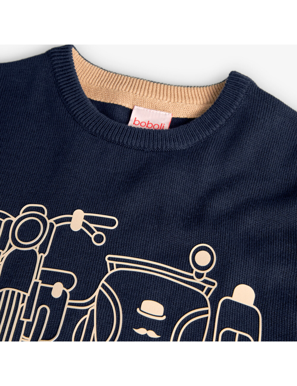 Maglia RAGAZZO Boboli - 731270 Azzurro QUIQUOQUABOUTIQUE.COM