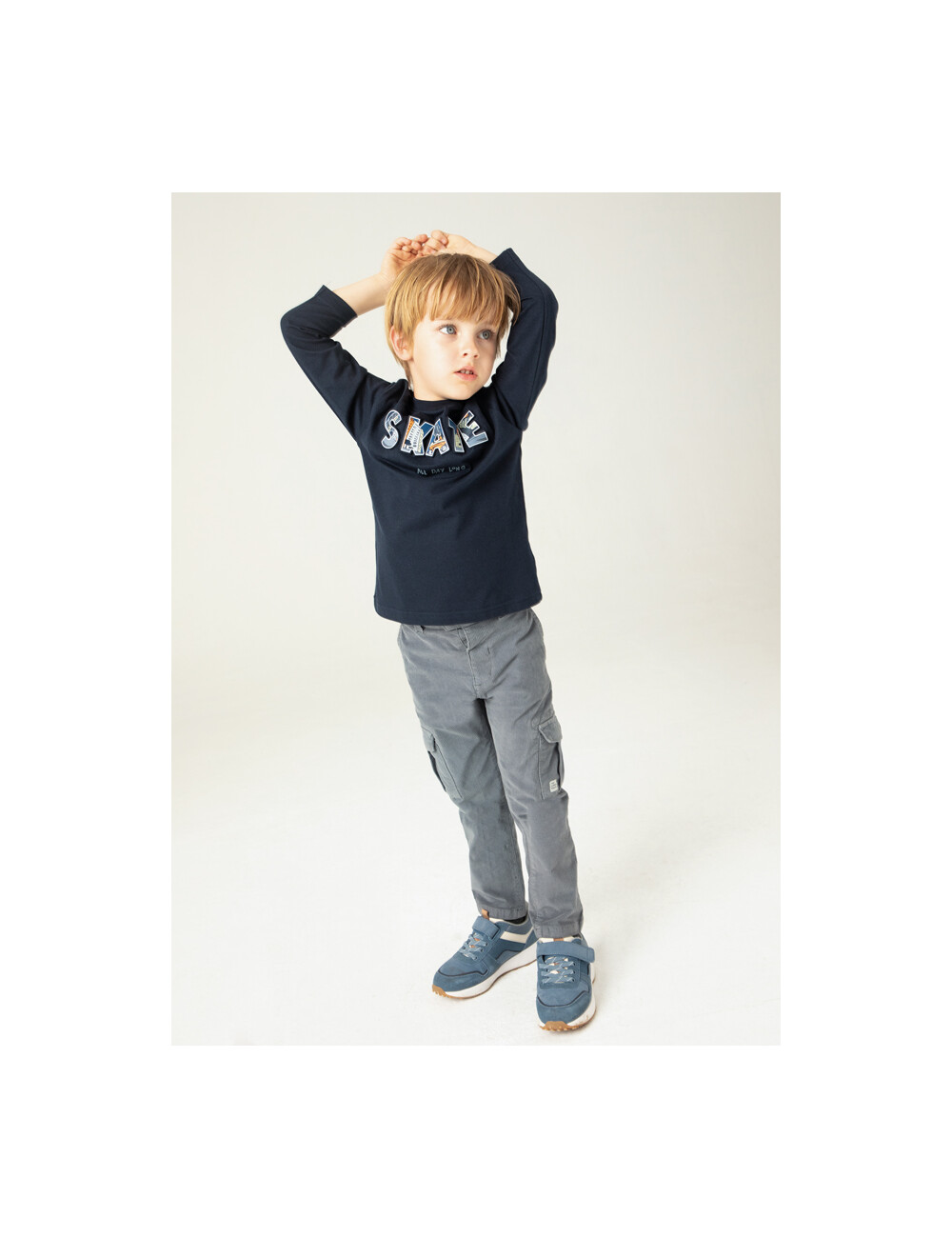 Maglietta BAMBINO Mayoral - 04050 Indaco QUIQUOQUABOUTIQUE.COM