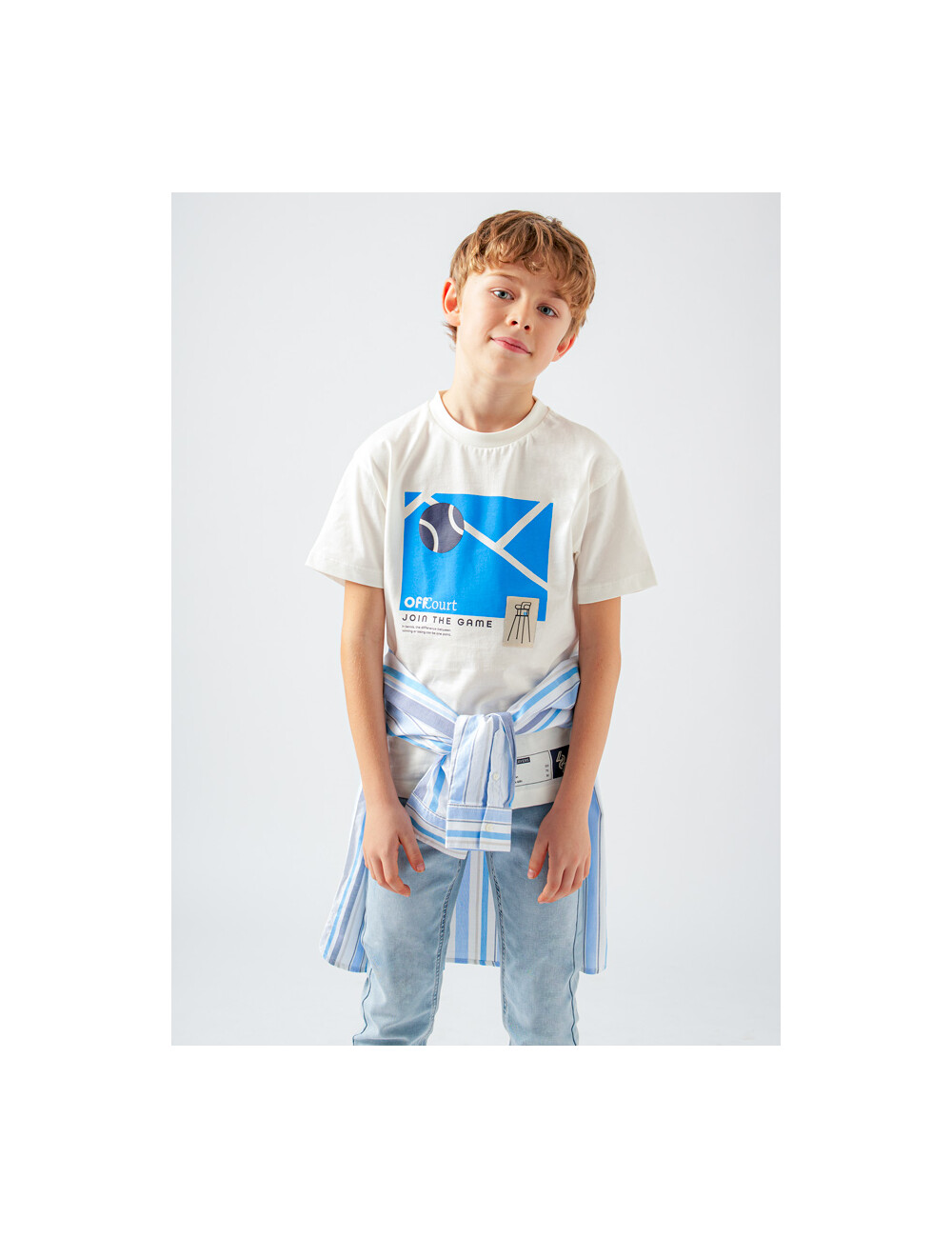 Maglietta RAGAZZO Mayoral - 6030-061  Panna QUIQUOQUABOUTIQUE.COM
