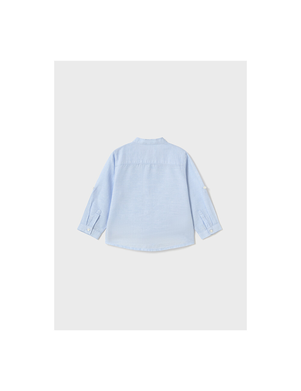 Camicia  NEONATO Mayoral - 01115 Ghiaccio QUIQUOQUABOUTIQUE.COM