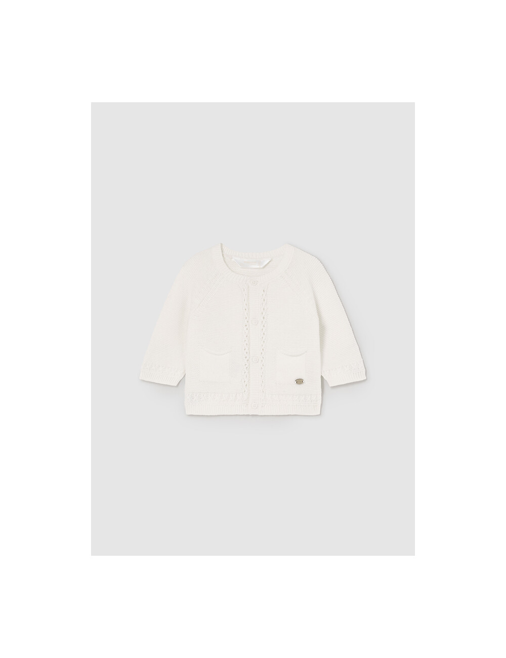 Cardigan NEONATO New Born - 02302 Corda QUIQUOQUABOUTIQUE.COM