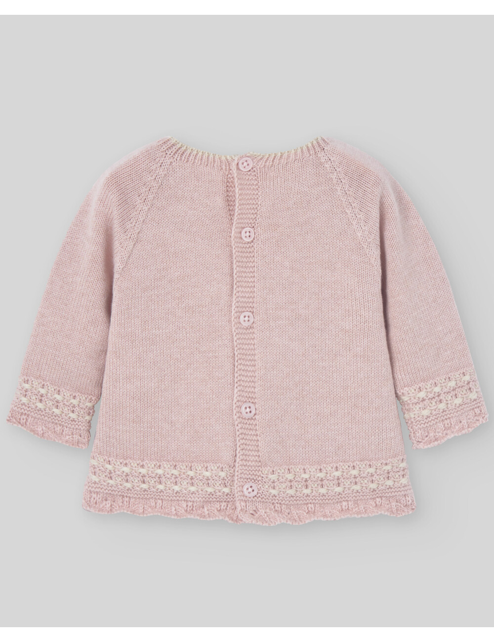 Maglia NEONATO Paz Rodriguez - 003-121899 Rosa QUIQUOQUABOUTIQUE.COM