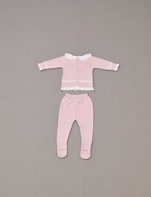 Completo NEONATO Paz Rodriguez - 003-121433-35101 Bordeaux QUIQUOQUABOUTIQUE.COM